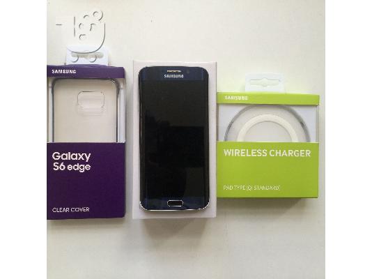 PoulaTo: Samsung Galaxy S6 Edge SM-G925F ξεκλείδωτη Deal 64 GB Μαύρο Sapphire Bundle